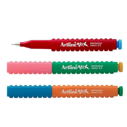 مداد مکانیکی 0.5 آرت لاین (Artline) سری استیکس بدنه صورتی سبز