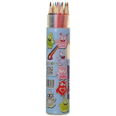 مداد رنگی 12 رنگ آرت لاین (Artline) جعبه استوانه ای