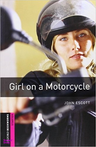 Girl on a motorcycle starter & cd org