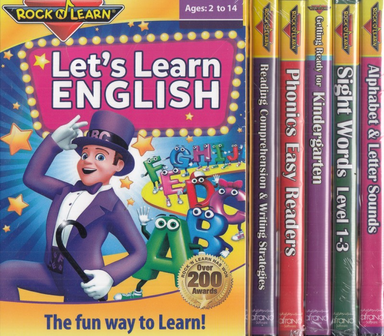 Package Let's Learn English 5DVD