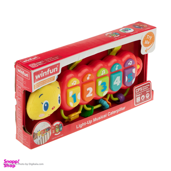 بازی آموزشی وین فان مدل Musical Caterpillar
