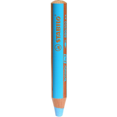 مداد رنگی 3 کاره استابیلو (Stabilo) مدل وودی آبی 880/425