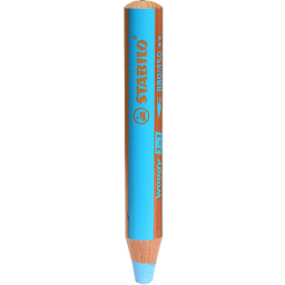 مداد رنگی 3 کاره استابیلو (Stabilo) مدل وودی کد 880/450 رنگ آبی آسمانی