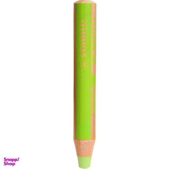 مداد رنگی 3 کاره استابیلو (Stabilo) مدل وودی کد 880/570 رنگ سبز روشن