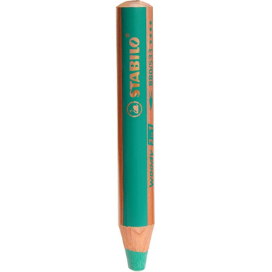 مداد رنگی 3 کاره استابیلو (Stabilo) مدل وودی کد 880/470 رنگ سبزآبی
