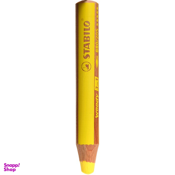 مداد رنگی 3 کاره استابیلو (Stabilo) مدل وودی کد 880/810 رنگ طلایی