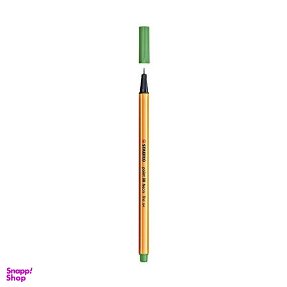 روان نویس نوک نمدی استابیلو (Stabilo) مدل پوینت 88 کد 43 /88 رنگ سبز میانه