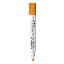 ماژیک وایت برد نوک گرد استدلر (Staedtler) مدل لوموکالر 351-4 رنگ نارنجی