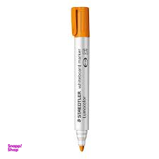 ماژیک وایت برد نوک گرد استدلر (Staedtler) مدل لوموکالر 351-4 رنگ نارنجی