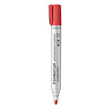 ماژیک وایت برد نوک گرد استدلر (Staedtler) مدل لوموکالر 351-2 رنگ قرمز