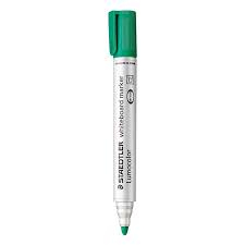 ماژیک وایت برد نوک گرد استدلر (Staedtler) مدل لوموکالر 351-5 رنگ سبز