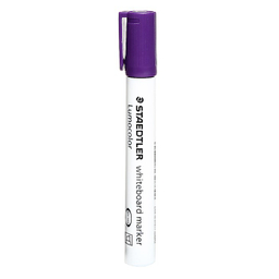 ماژیک وایت برد نوک تخت استدلر (Staedtler) مدل لوموکالار 351B6 رنگ بنفش