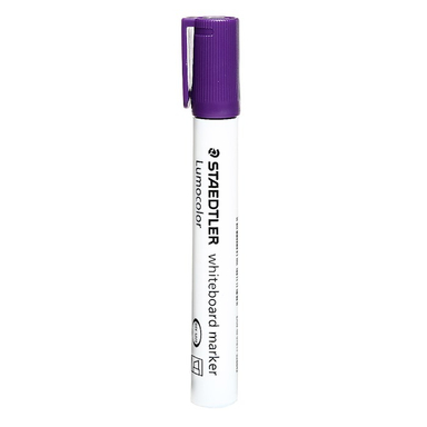 ماژیک وایت برد نوک تخت استدلر (Staedtler) مدل لوموکالار 351B6 رنگ بنفش
