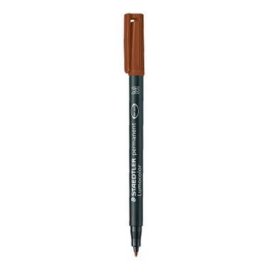 ماژیک همه کاره M استدلر (Staedtler) مدل پرمننت لوموکالر 317-7 رنگ قهوه ای
