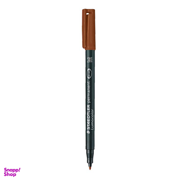 ماژیک همه کاره M استدلر (Staedtler) مدل پرمننت لوموکالر 317-7 رنگ قهوه ای