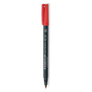 ماژیک همه کاره M استدلر (Staedtler) مدل پرمننت لوموکالر 317-2 رنگ قرمز