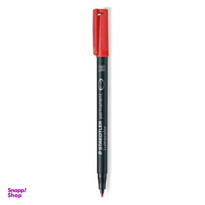 ماژیک همه کاره M استدلر (Staedtler) مدل پرمننت لوموکالر 317-2 رنگ قرمز