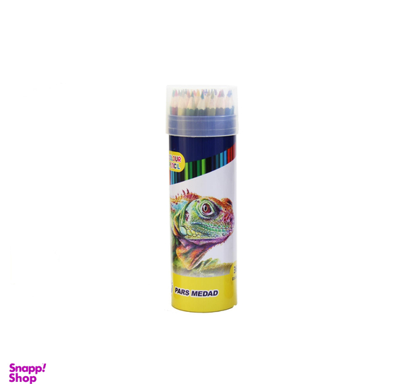 مداد رنگی استایلیش (Stylish) مدل 36 رنگ جعبه فلزی استوانه ای