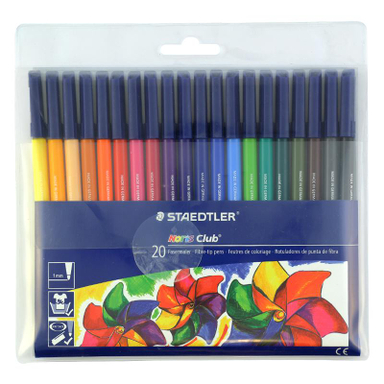 ماژیک نقاشی استدلر (Staedtler) مدل نوریس کلاب 326WP2007 بسته 20 رنگ