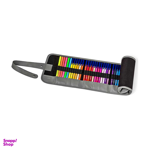 ماژیک نقاشی استدلر (Staedtler) مدل تریپلاس کیف رولی 323ru48 بسته 48 رنگ