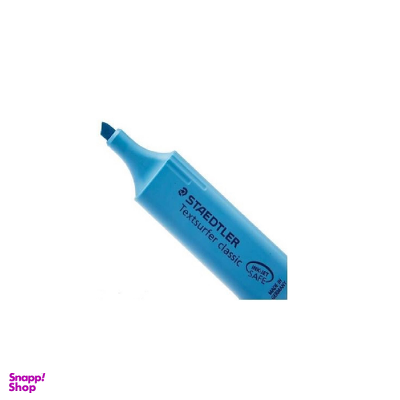 ماژیک علامتگذار استدلر (Staedtler) مدل کلاسیک 36435 رنگ آبی فیروزه ای