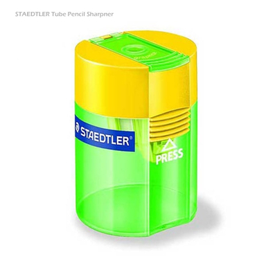 تراش مخزن دار تک سوراخ استوانه ای بادرپوش استدلر (Staedtler) مدل 511 001