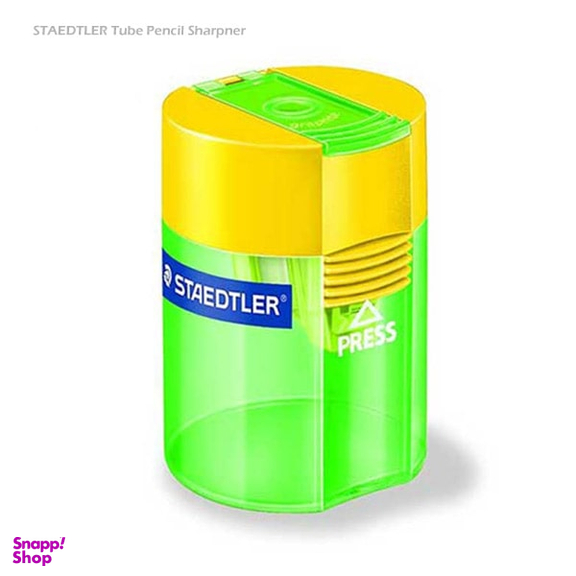 تراش مخزن دار تک سوراخ استوانه ای بادرپوش استدلر (Staedtler) مدل 511 001