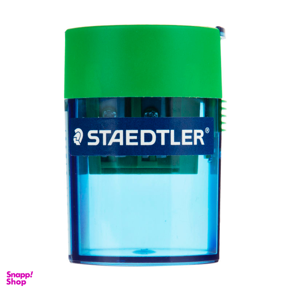 تراش مخزن دار دو سوراخ استوانه ای بادرپوش استدلر (Staedtler) مدل 512 001