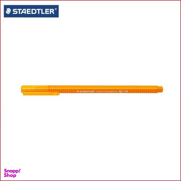 روان نویس 0.8 نوک نمدی استدلر (Staedtler) مدل تریپلاس بردلاینر 3384 رنگ نارنجی