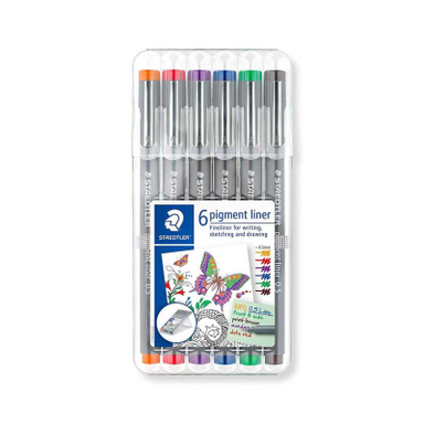 روان نویس نوک نمدی استدلر (Staedtler) مدل استوایی My Fropical Colours 334 SB6CS4 بسته 6 رنگ