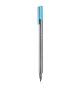 روان نویس نوک نمدی استدلر (Staedtler) مدل تریپلاس 334-34 رنگ آبی آسمانی