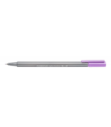 روان نویس نوک نمدی استدلر (Staedtler) مدل تریپلاس 334-61 رنگ بنفش کم رنگ