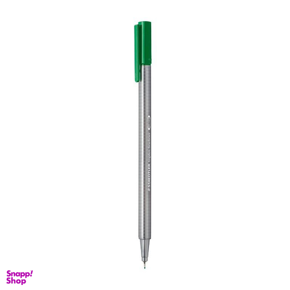 روان نویس نوک نمدی استدلر (Staedtler) مدل تریپلاس 334-54 رنگ سبز فیروزه ای