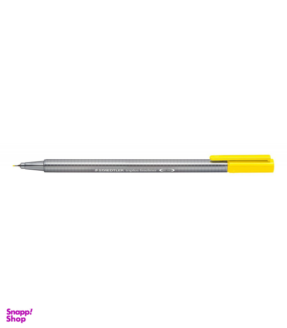 روان نویس نوک نمدی استدلر (Staedtler) مدل تریپلاس 334-10 رنگ زرد تیره