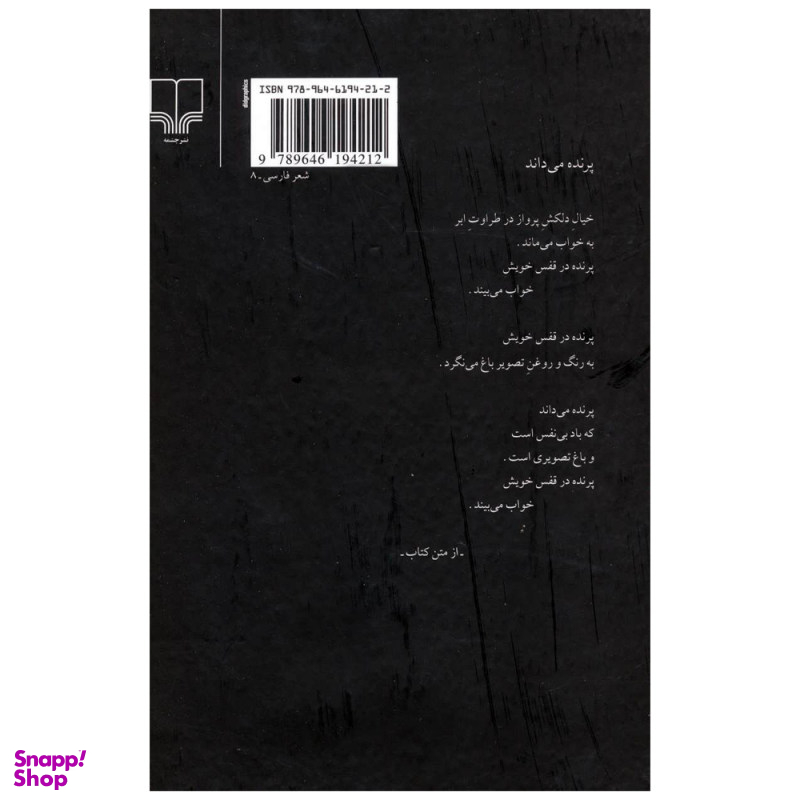 کتاب آینه در آینه اثر امیر هوشنگ ابتهاج نشر چشمه