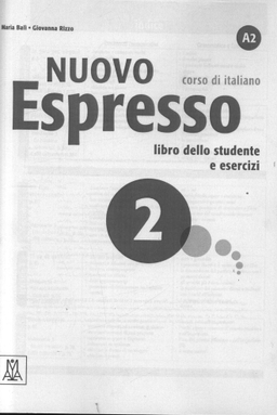 Nuovo EspressoItalian Edition Libro Studente A2+DVD