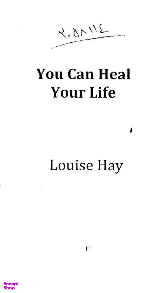 You Can Heal Your Life
