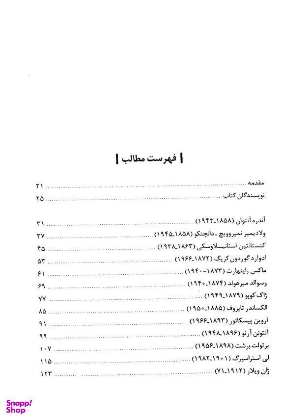 50 کارگردان کلیدی تیاتر