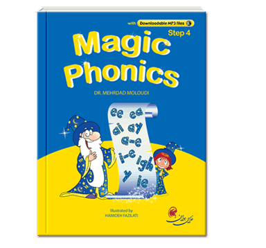 کتاب زبان Magic Phonics 4 همراه با سی دی انتشارات پاسارگاد
