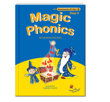 کتاب زبان Magic Phonics 5 همراه با سی دی انتشارات پاسارگاد