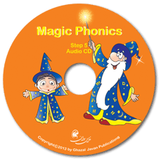 کتاب زبان Magic Phonics 5 همراه با سی دی انتشارات پاسارگاد