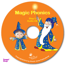 کتاب زبان Magic Phonics 5 همراه با سی دی انتشارات پاسارگاد