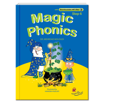 کتاب زبان Magic Phonics 6 همراه با سی دی انتشارات پاسارگاد