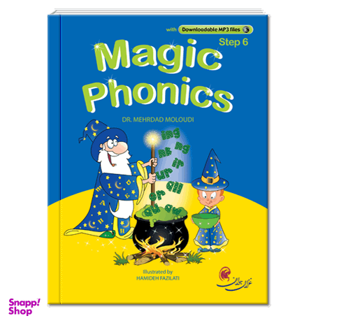 کتاب زبان Magic Phonics 6 همراه با سی دی انتشارات پاسارگاد