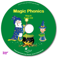 کتاب زبان Magic Phonics 6 همراه با سی دی انتشارات پاسارگاد