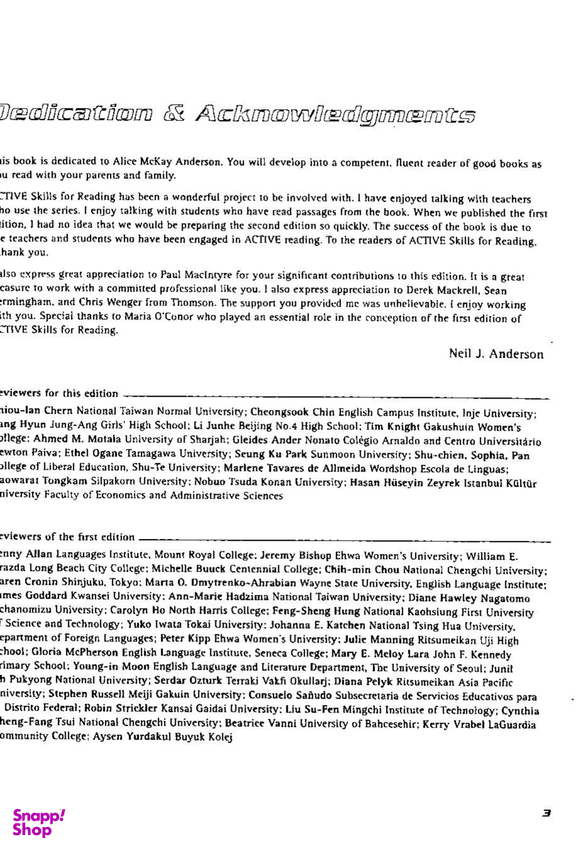 ACTIVE Skills for Reading 1 3rd Edition