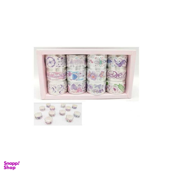 ست چسب کاغذی فانتزی و برچسب کینگ کد 472