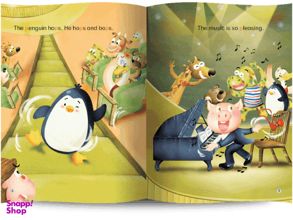 کتاب Alphabet Storybook 4 همراه با سی دی انتشارات پاسارگاد