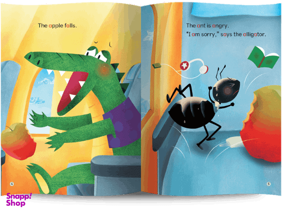 کتاب Alphabet Storybook 1 همراه با سی دی انتشارات پاسارگاد