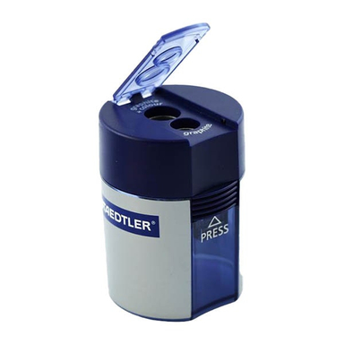 تراش مخزن دار دو سوراخ فلزی استدلر (Staedtler) مدل 513001